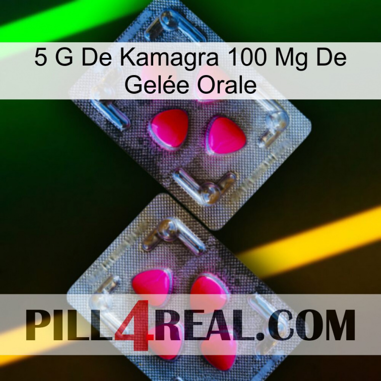 5 G De Kamagra 100 Mg De Gelée Orale 15